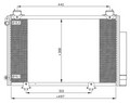 Радиатор кондиционера Toyota Yaris 9903 EUR